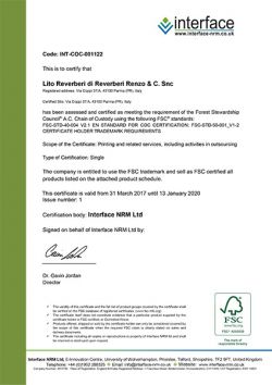 Certificazione FSC